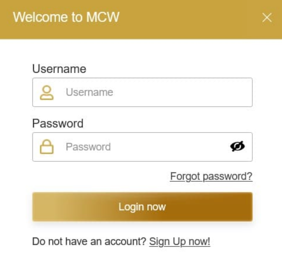 Casino MCW Login